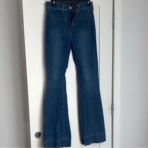 Veronica Beard Sheridan Bell Bottom Jeans
